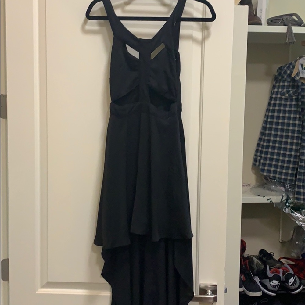Reverse size medium black high low dress